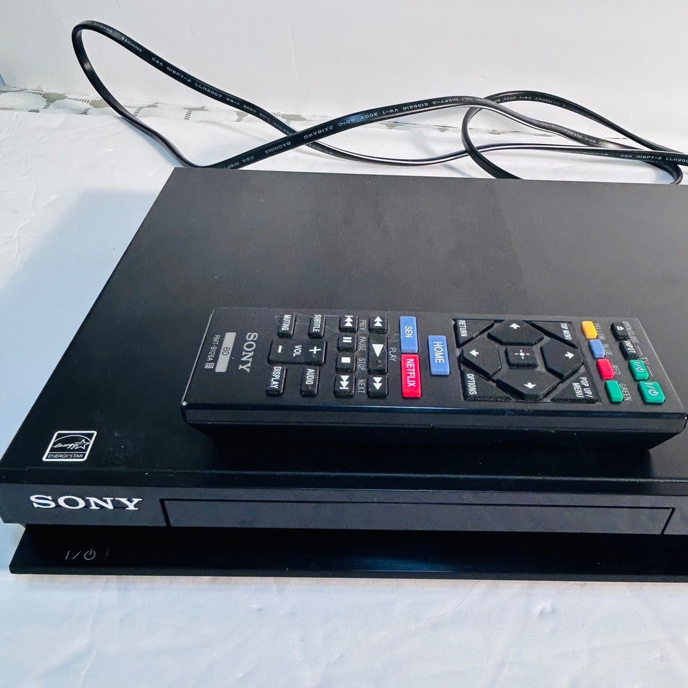 Sony BDP-S270 Blu-Ray Disc DVD Player Dolby HD Wi-Fi Wireless Streaming HDMI